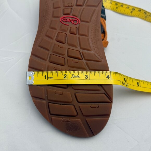 Chaco Z Volv 2 Womens Outdoor Sandals Size 5 Adjustable Black/Orange - Picture 14 of 15